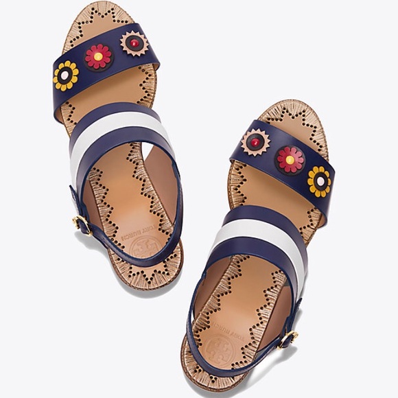 NWT Tory Burch Marquette two band heel sandal, 8 - Picture 2 of 7